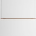 Bennington Up / Down Linear Pendant - Walnut / Brushed Copper