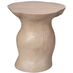 Sculpt Accent Table - Rustic Cement