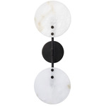Oracle Wall Sconce - Bronze / Alabaster
