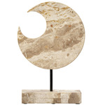 Crescent Marble Stand - Tendua Stone / Black