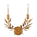Palm D Or Wall Light - Gold