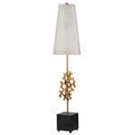 Coral Luxe Table Lamp - Gold / White
