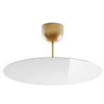 Millimetro Ceiling Light - Brass / Mirror