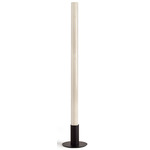 Estela Floor Lamp - Black / Ivory White