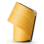 Tiny Dimmable Table Lamp - Black / Yellow Wood