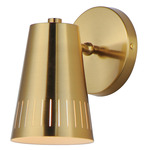 Helsinki Wall Light - Natural Aged Brass