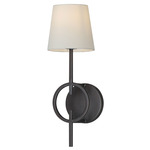 Paoli Wall Light - Charcoal / Off White