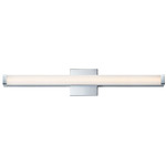 Spec Color Select Bathroom Vanity Light - Polished Chrome / White