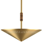 Helsinki Pendant - Natural Aged Brass