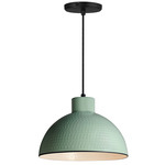 Rockport Pendant - Black / Sage Green / White