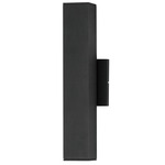 Culvert Outdoor Up/Down Wall Sconce - Black