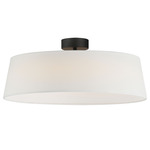 Paramount Ceiling Light - Black / White