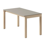 Couple Coffee Table - Oak / Plain Taupe