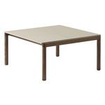 Couple Coffee Table - Dark Oiled Oak / Plain Sand