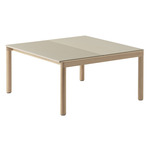 Couple Coffee Table - Oak / Wavy Sand