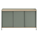 Enfold Sideboard - Oak / Dusty Green