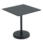 Linear Square Cafe Table - Black