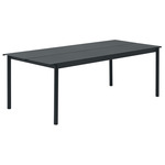 Linear Steel Table - Black