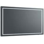 Compact Color-Select LED Mirror - Black / Mirror
