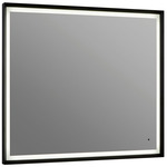 Dusk Color-Select LED Mirror - Black / Mirror