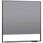 Castore Color Select LED Mirror - Matte Black / Mirror