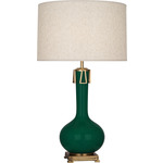 Athena Table Lamp - Jungle / Heather Linen