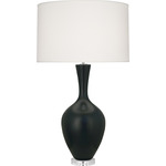 Audrey Table Lamp - Matte Obsidian / Fondine