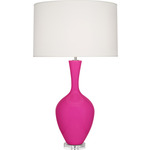 Audrey Table Lamp - Razzle Rose / Fondine