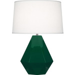 Delta Table Lamp - Jungle / Oyster Linen