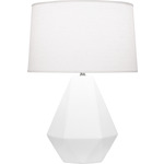 Delta Table Lamp - Matte Daisy / Oyster Linen