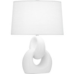 Fusion Table Lamp - Matte Daisy / Oyster Linen