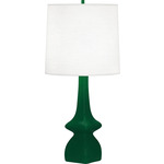 Jasmine Table Lamp - Jungle / Oyster Linen