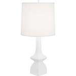 Jasmine Table Lamp - Matte Daisy / Oyster Linen