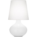 June Table Lamp - Matte Daisy / Oyster Linen