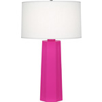 Mason Table Lamp - Razzle Rose / Oyster Linen