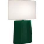 Victor Table Lamp - Jungle / Ascot White