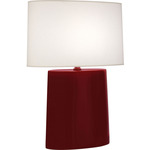 Victor Table Lamp - Sangria / Ascot White