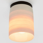 Surface Ceiling Light - Oil Rubbed Bronze / Hand Thrown Ceramic