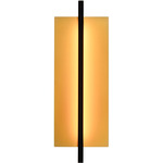 Lamina Dorada 45 Wall Sconce - Black / Gold