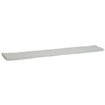 Rib Outdoor Dining Bench Cushion - Light Grey