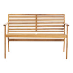 Rib Outdoor Dining Bench - Teak Wood