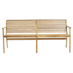 Rib Outdoor Dining Bench - Teak Wood