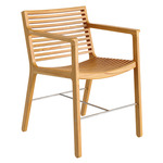Rib Outdoor Dining Chair - Teak Wood