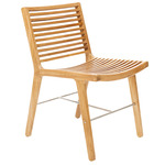 Rib Outdoor Dining Chair - Teak Wood