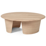 No. 7 Wooden Lounge Table - White Oiled Oak
