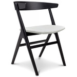 No. 9 Dining Chair - Black Oak / Remix Light Grey
