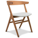 No. 9 Dining Chair - Natural Oiled Oak / Remix Light Grey