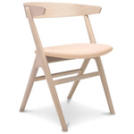 No. 9 Dining Chair - Soaped Oak / Spectrum Honey Leather