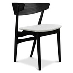 No. 7 Dining Chair - Black Oak / Remix Light Grey