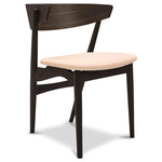 No. 7 Dining Chair - Dark Oiled Oak / Spectrum Honey Leather